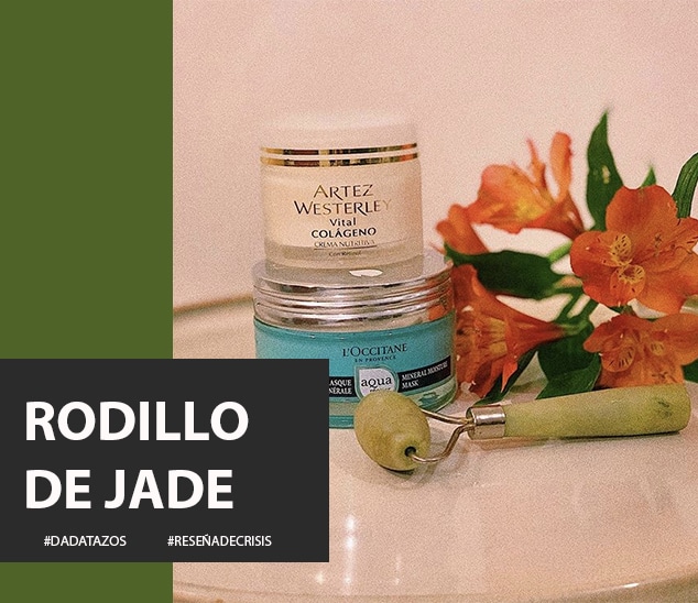 Rodillo de Jade – Un must para relajar el rostro.