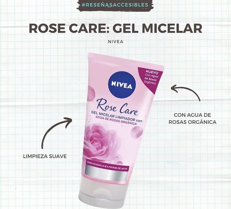 Gel Micelar Rose Care de Nivea – Agua de rosas y limpieza micelar, ¡todo en uno!
