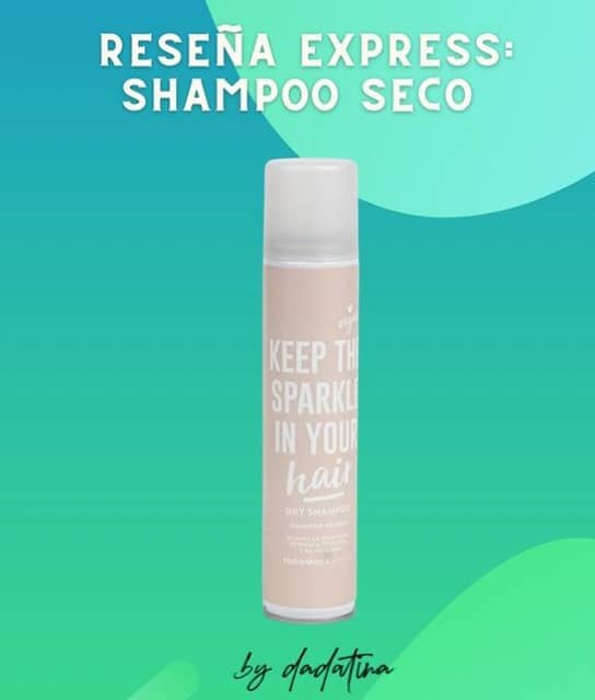 Shampoo seco – Recuerden que es un rescate !