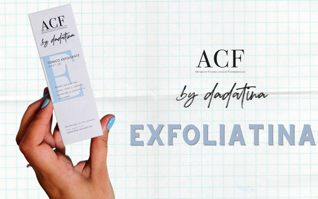 ACF by dadatina: Tónico exfoliante BHA