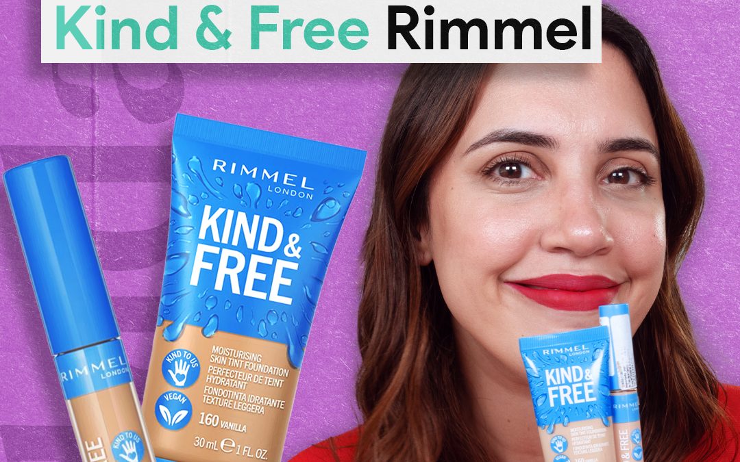 Probando la linea Kind and Free de Rimmel ! - Reseña de maquillaje -  Dadatina