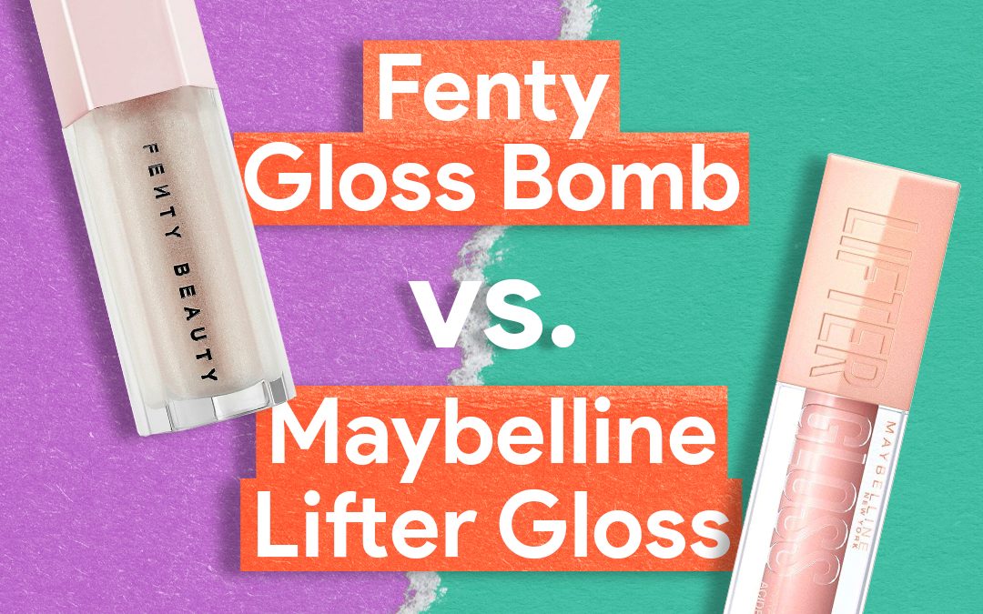 Fenty Gloss Bomb VS Maybelline Lifter Gloss – Duelo de glosses